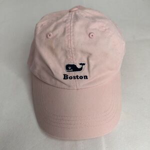 Vineyard Vines Boston Adjustable Cap Hat women's One Size‎ Pink